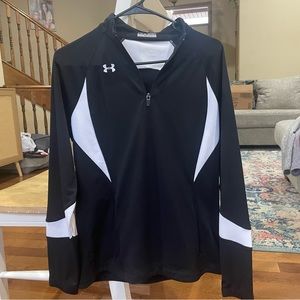 Women’s loose fit Under Armour quarter zip jacket